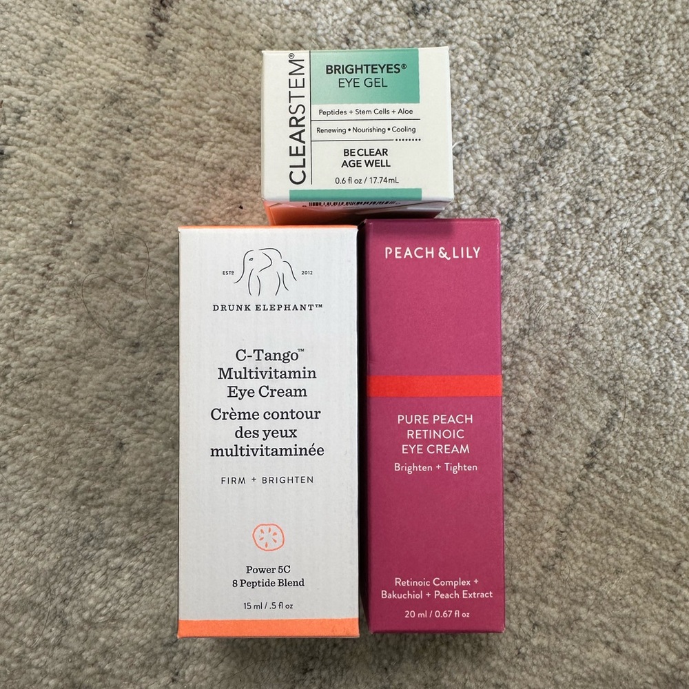 Eye cream bundle (drunk elephant and more)